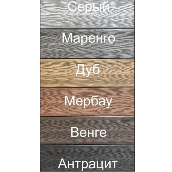 Терасна дошка PolymerWood Home Мербау 2200х139х25 мм