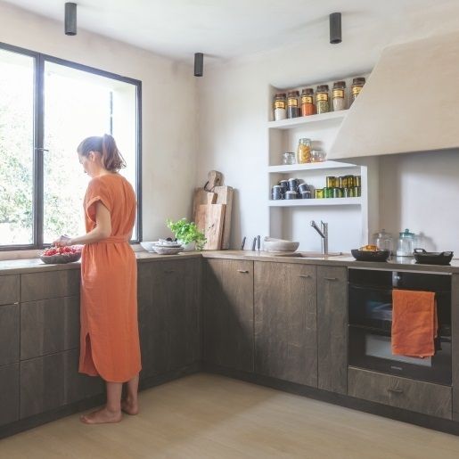Виниловая плитка клеевая Quick-Step Liv Satin oak greige