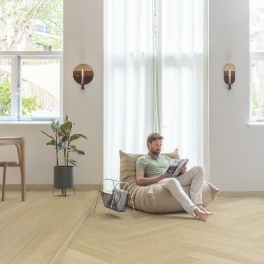 Виниловая плитка клеевая Quick-Step Fuse Serene oak light natural