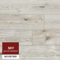 Ламінат MyStep Sky Дуб сіро-бежевий