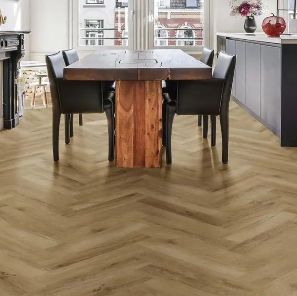 Виниловая плитка SPC FirmFit Herringbone EW2983