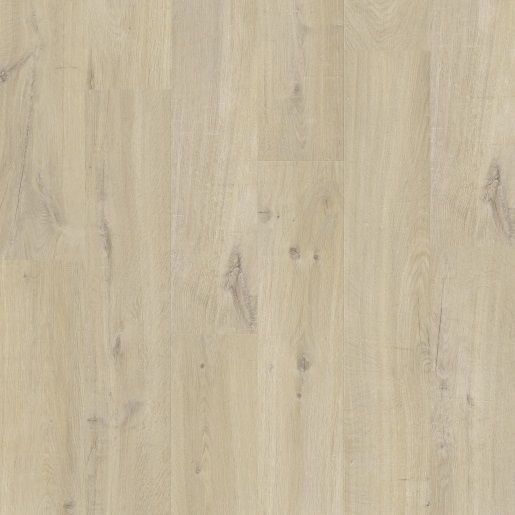 Виниловая плитка Quick-Step Bloom Дуб хлопковый бежевый