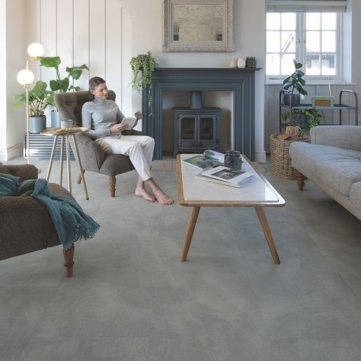 Виниловая плитка Quick-Step Illume Мягкий небесный