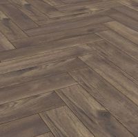 Ламинат Kronotex Herringbone Дуб Петтерсон темный