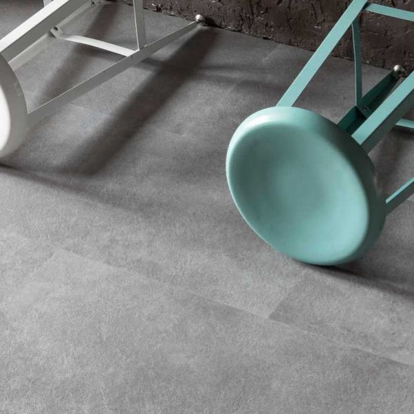 Виниловая плитка Vinilam Ceramo клеевая Цемент