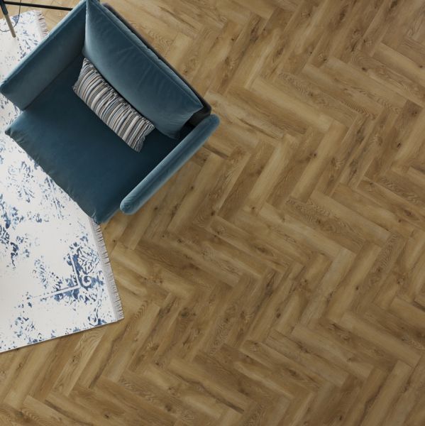 Ламинат Classen Ville 4V Herringbone Дуб Каррито