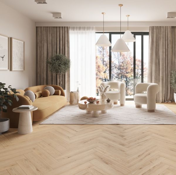Ламинат Classen Ville 4V Herringbone Дуб Цетина