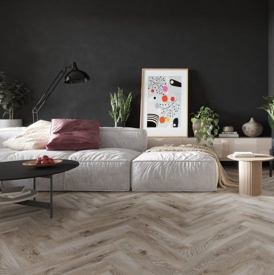 Ламинат Classen Ville 4V Herringbone Дуб Монастерио