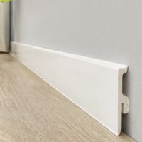 Плинтус Arbiton Vigo 80 2200х80х15 мм, белый