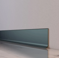 Плинтус алюминиевый Ключук 2700х80х12 (ALU-N8012)