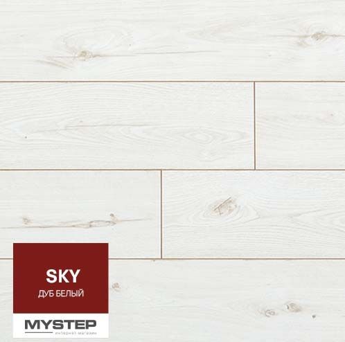 Ламинат MyStep Sky Дуб белый