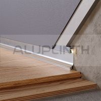Плинтус алюминиевый скрытого монтажа LED Ключук (ALU-SL56)