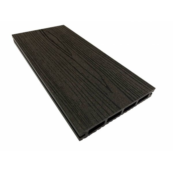 Терасна дошка PolymerWood Priemium 3D Антрацит 2200х150х25 мм