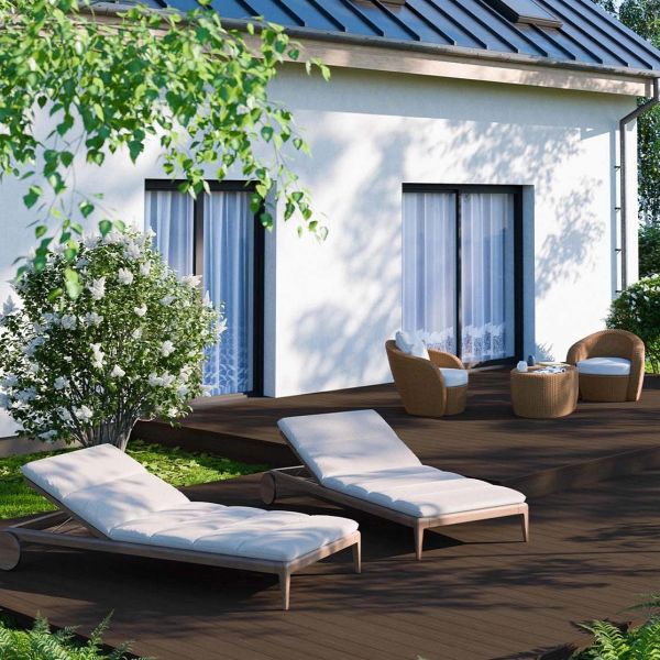 Террасная доска Salag Berg Deck 3D Teak/walnut