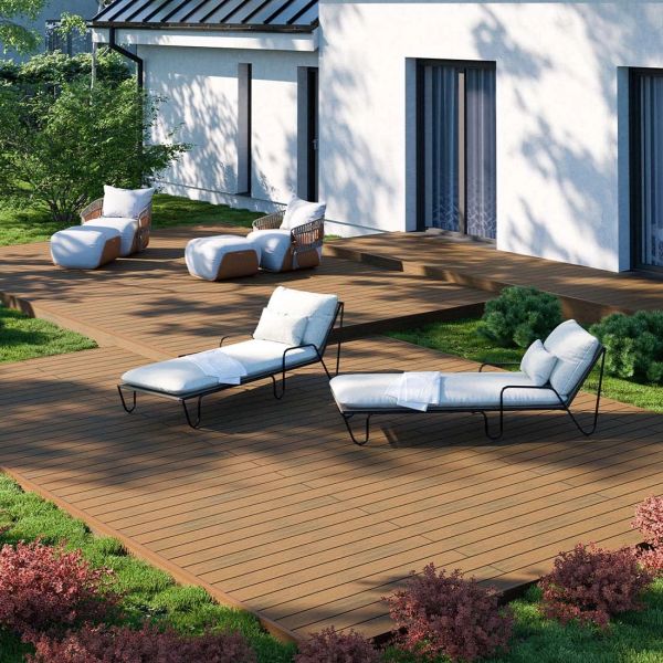 Террасная доска Salag Berg Deck 3D Teak/walnut