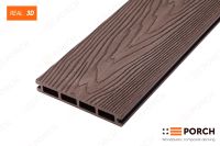 Террасная доска Porch Real Coffee 3D 4000х138х20 мм