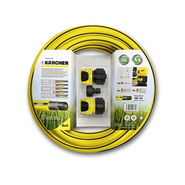 Kärcher - Комплект для подключения минимойки: шланг 10 м + 2 коннектора