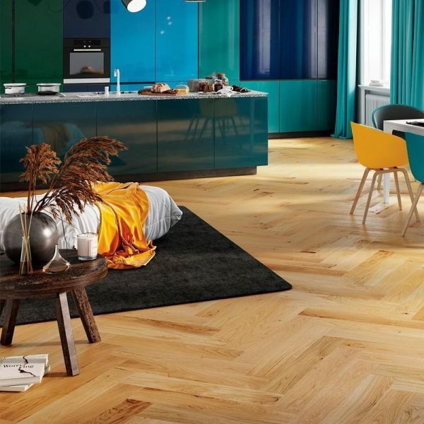 Паркетна дошка Barlinek Herringbone Дуб Freshy 130 мм