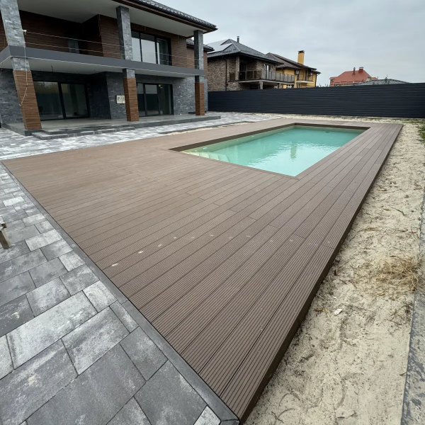 Терасна дошка Renwood Home Plus Венге 146х24х3000/4000 мм