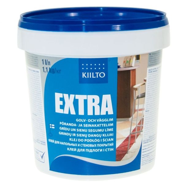 Клей для ПВХ покрытий Kiilto Extra