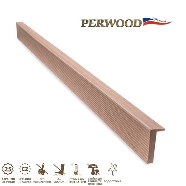 L-плинтус Perwood 4000х59-21х8 мм