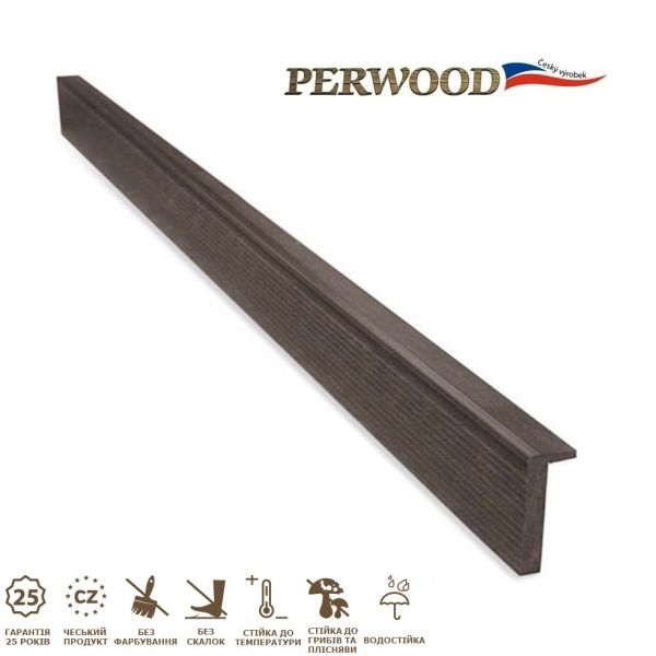 L-плинтус Perwood 4000х59-21х8 мм