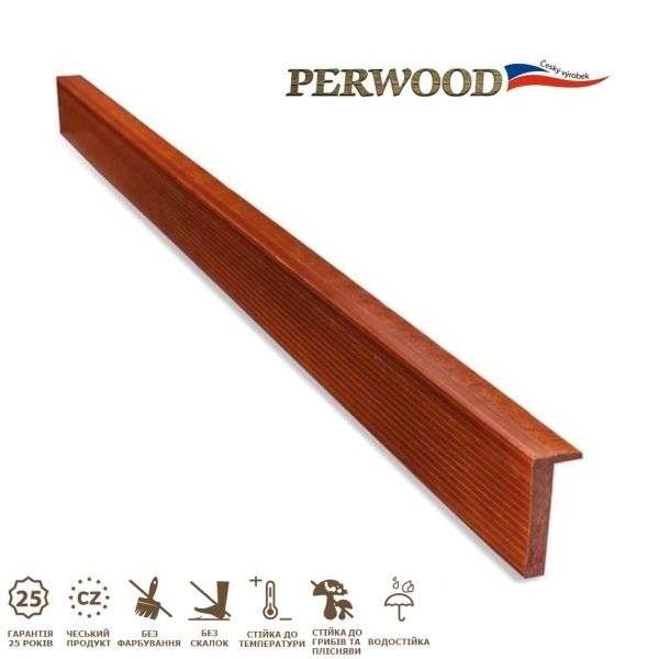 L-плинтус Perwood 4000х59-21х8 мм