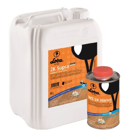 Лак для паркета Loba 2K Supra A.T 5 кг