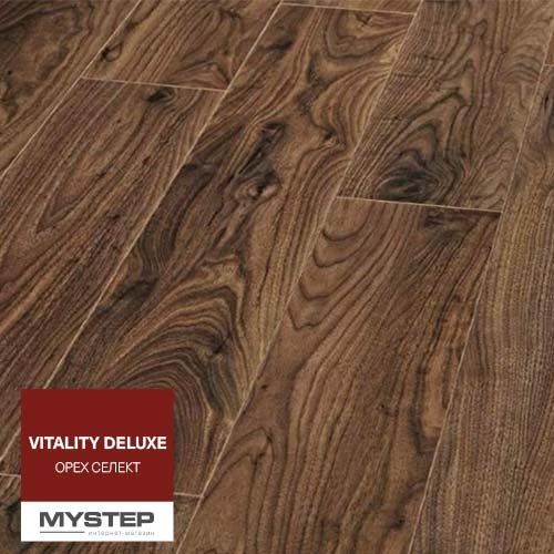Ламинат Balterio Vitality DeLuxe 4V Орех селект