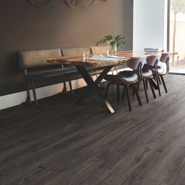 Ламинат Quick-Step Eligna Дуб Ньюкасл темный