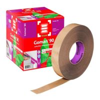 Лента клейкая для каучуковых твердых плинтусов Uzin Goman 90