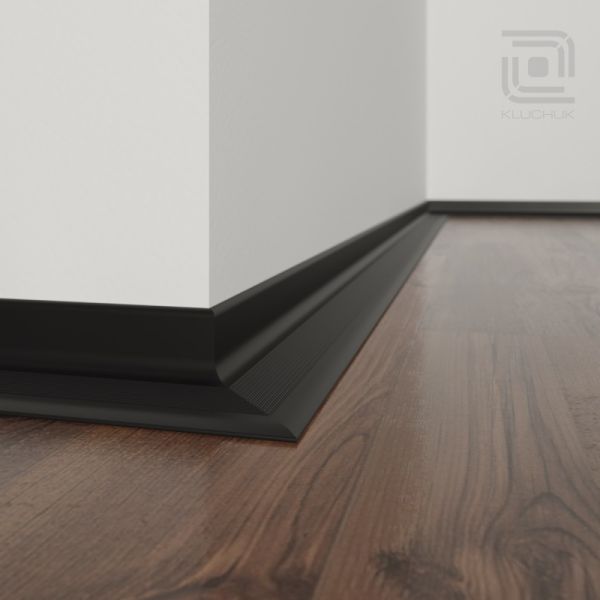 Антиплинтус алюминиевый Ключук 2000х15х20