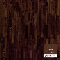 Паркетная доска Tarkett Salsa Ясень коньяк глянец