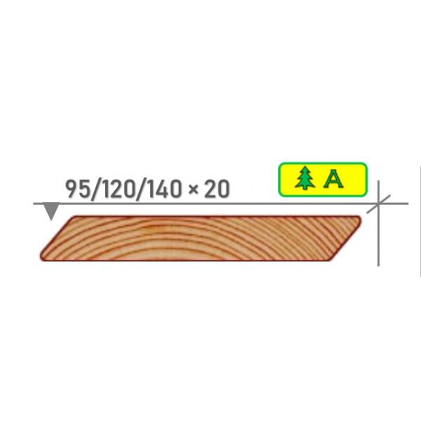Планкен (ромбус) Сибирская лиственница, сорт Elite