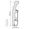 Плинтус Arbiton Vega P0830 2400х80х20 мм