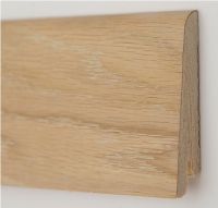 Плинтус деревянный шпонированый Ключук Модерн Light 80