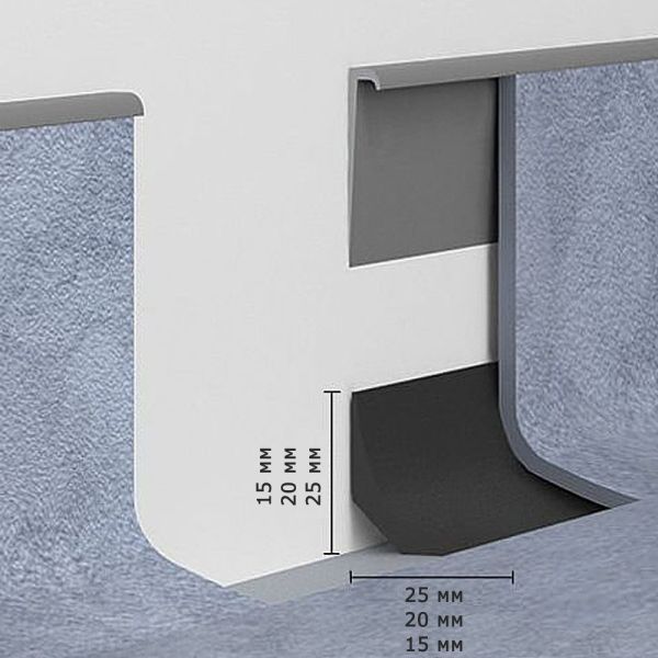 Закрывающий профиль Dollken Галтель EL 3.5