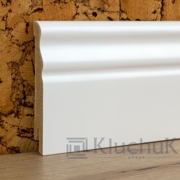 Плинтус Ключук 100 MDF RAL, без шпона