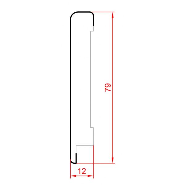 Плинтус МДФ Super Profil 1280 