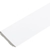 Плинтус Pedross FS шпон на фанере покрыт белой эмалью