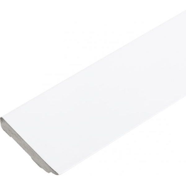 Плинтус Pedross FS шпон на фанере покрыт белой эмалью