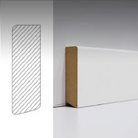 Плинтус под покраску Egger PRO Budget 2400x58x16 мм