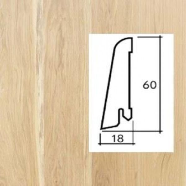 Плинтус шпонированный Luxprofile 2200х60х19