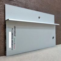 Плинтус скрытый алюминиевый Lucciano 2400х55x14 мм
