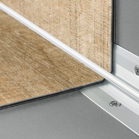 Профиль для ступеней Quick Step Livyn 2000x25x25, для клеевого винила