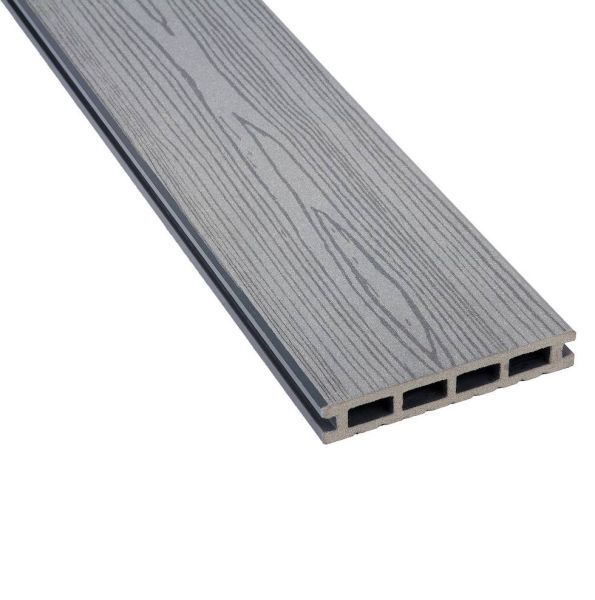 Терасна дошка PolymerWood Priemium 3D Сірий 2200х150х25 мм