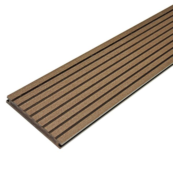 Террасная доска Gamrat Dark Brown 3000х160х20 мм