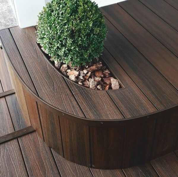 Террасная доска Legro Ultra Natural Walnut 2900х138х23 мм