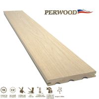 Террасная доска Perwood Grand Massive Слоновая кость 4000х161х21 мм