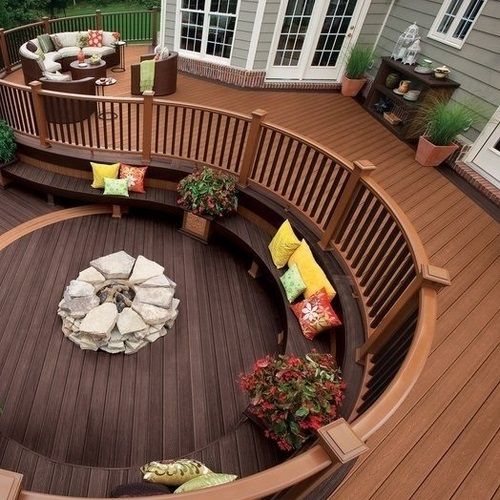 Террасная доска Perwood Home Кирпич 4000х147х28 мм